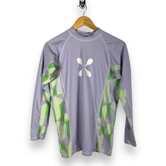 4 for $40 SALE! Level Six Athena UPF 50+ Sunguard, Lavendar/Green, Size L - Picture 1 of 9